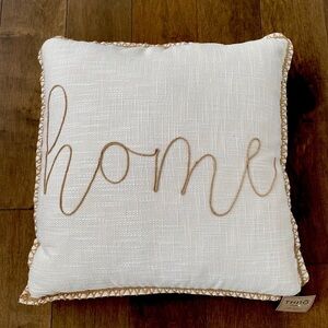 Home Decorative Throw Pillow NWT